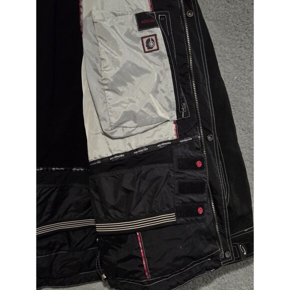 Obermeyer Ski Jacket Mens XL Tall Black Green WeatherX Corvette Snow Heavy - Picture 8 of 13